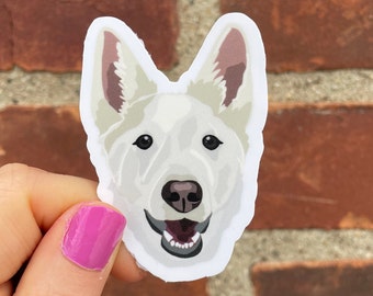 Custom Dog Sticker, Custom Cat Sticker, Custom Pet Sticker, Water bottle & laptop sticker