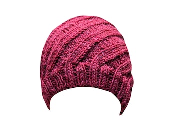 Slouchy Spiral Beanie