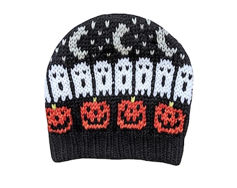 Hand-Knit Merino Wool Machine Washable Beanie - “Amy”