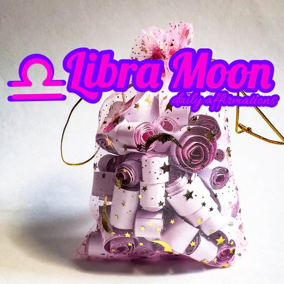 Libra Moon Affirmations 62 Daily Positive Mindful Affirmations, Zodiac  Birthday Gift for Astrology Lover, Self-care Gift, Indie Oracle Deck -   Canada