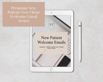 Plantillas de correo electrónico de bienvenida para nuevos pacientes: Incorporación de profesionales de la salud (descarga digital)