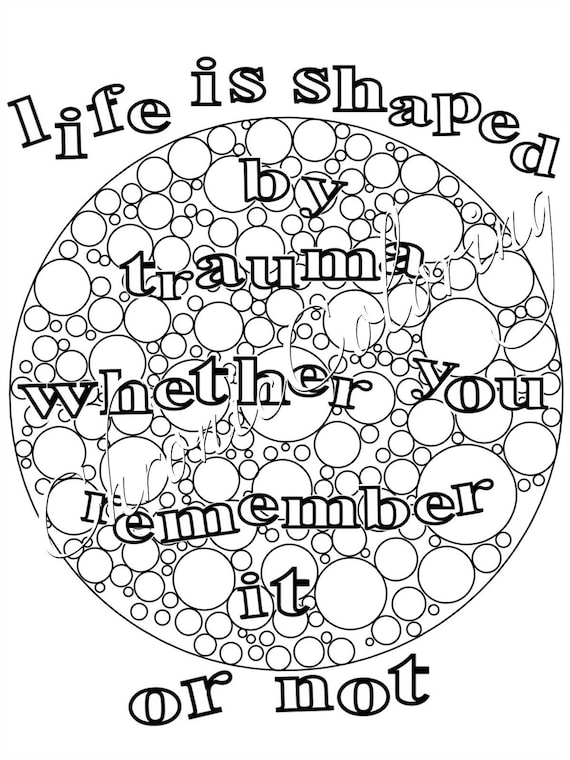 Trauma Coloring Pages Coloring Pages