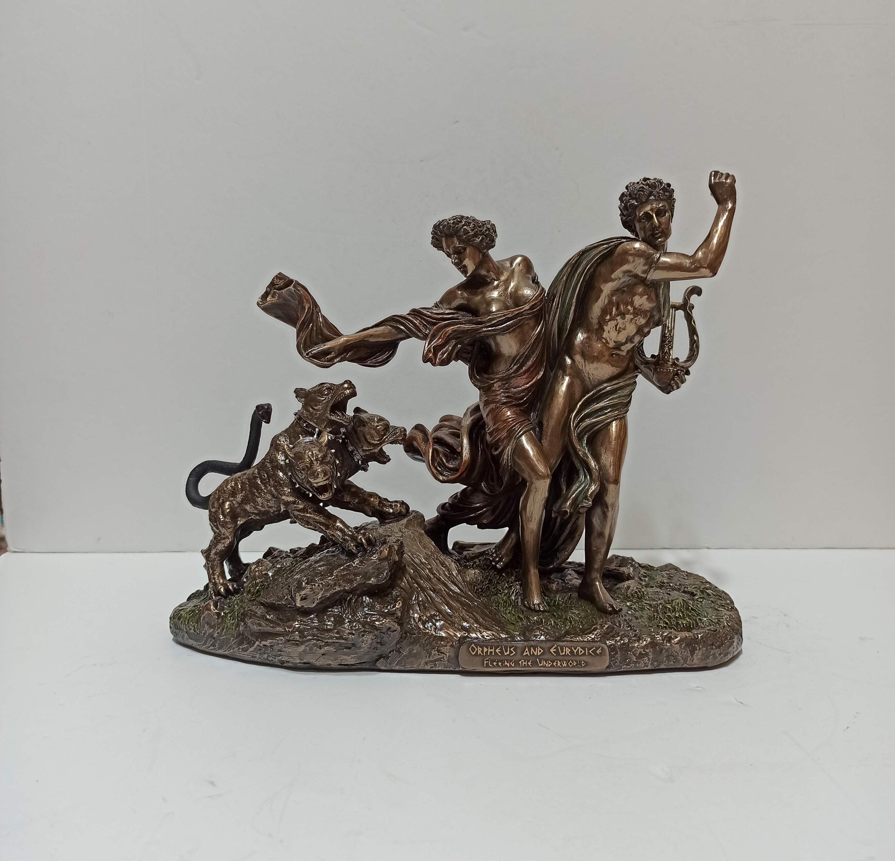 Orpheus and Eurydice Sculpture - Etsy