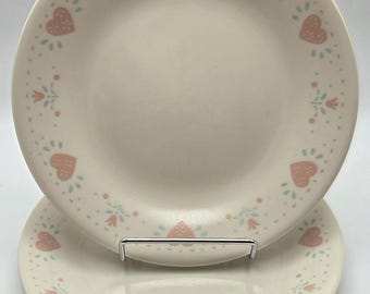 Juego de 2 platos de postre y pan Corelle Forever Yours