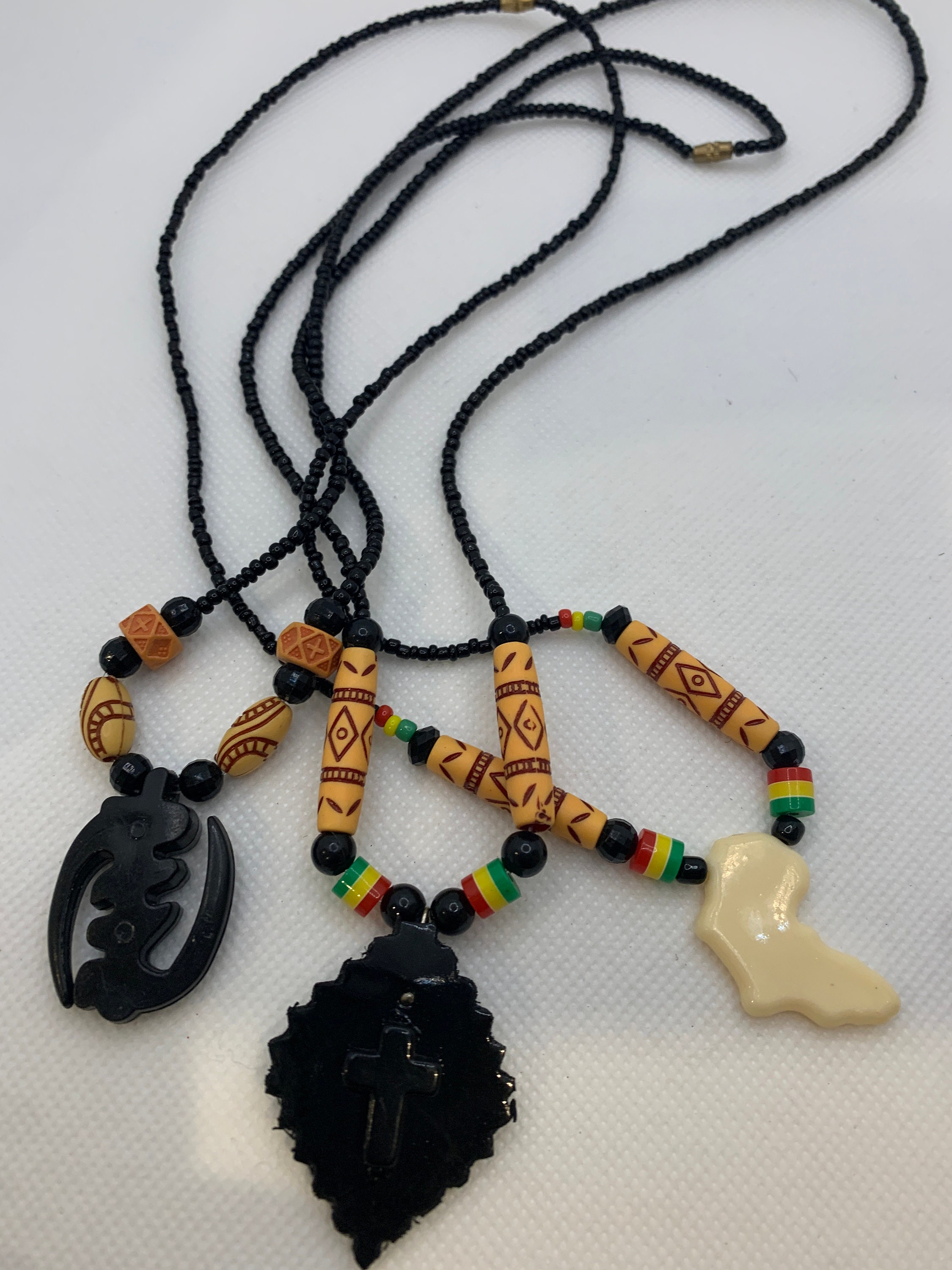 Pat Simon's Necklaces made from African Beads