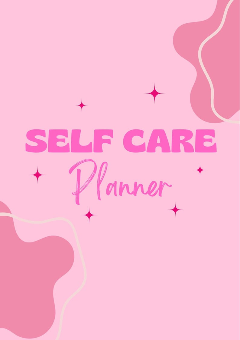Self Care Planner - PRINTABLE - Etsy