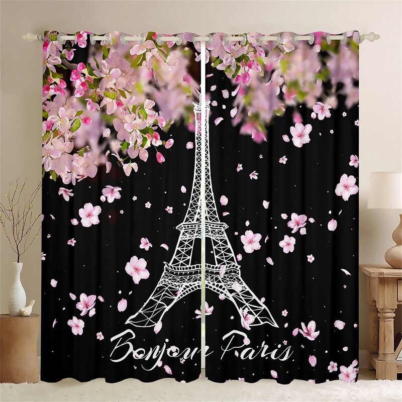 Paris Curtains Etsy