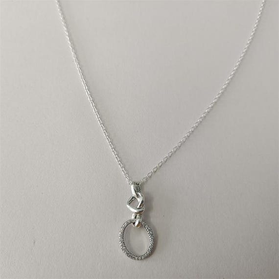 Pandora knot necklace sale