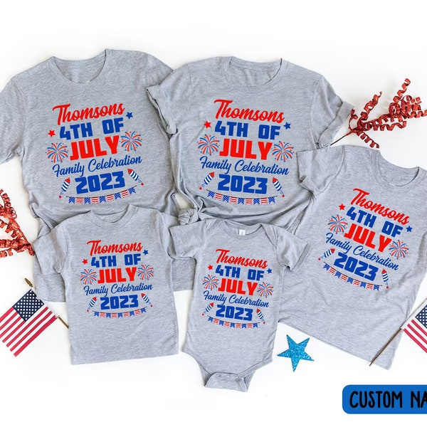 4th of july family t shirts