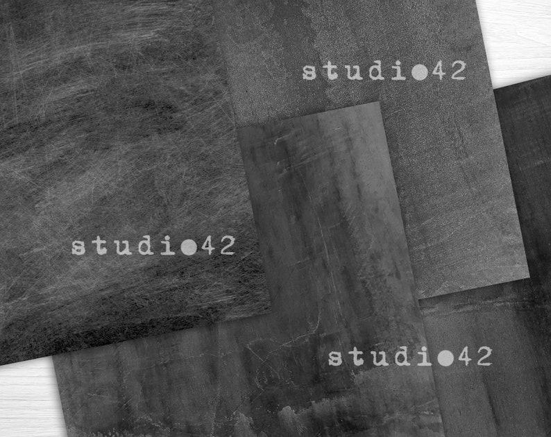 Chalkboard Digital Paper, Chalkboard Textures, Printable Decoupage