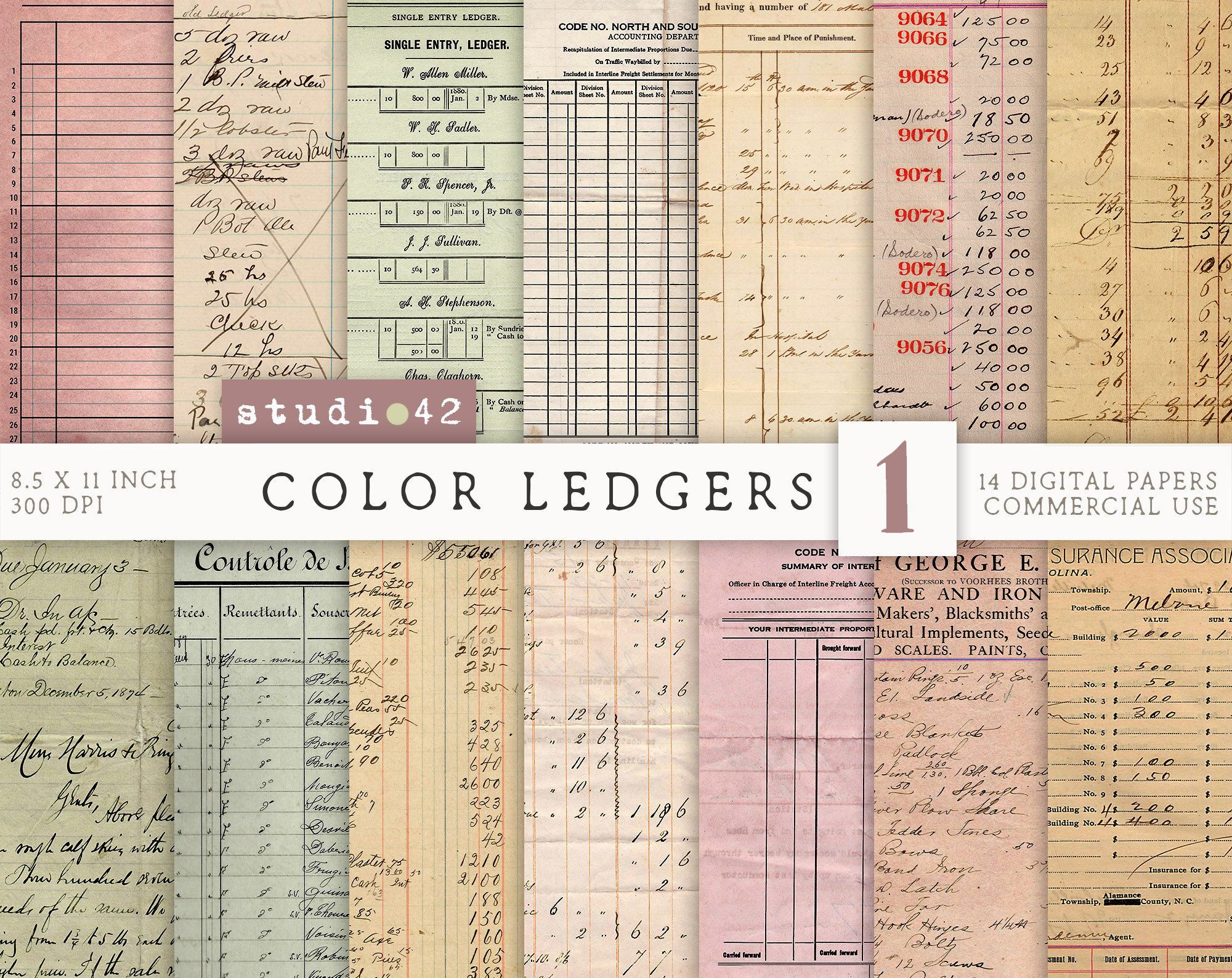 Printable Ledger Paper, Ledger Book, Digital Ledger Paper, Digital Scrapbook Papers, Printable Journal Ledger Pages, Old Ledger Paper Pack - Etsy printable-ledger-paper-ledger-book-digital-ledger-paper-digital-scrapbook-papers-printable-journal-ledger-pages-old-ledger-paper-pack-etsy