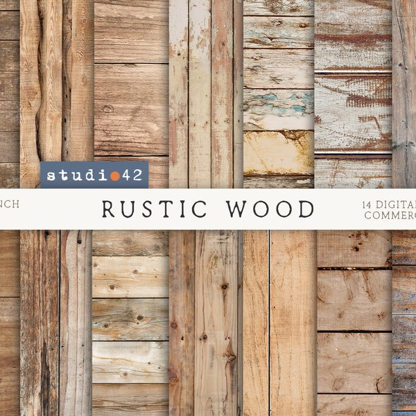 Rustic Wood Digital Paper, Rustic Wood Texture, Distressed Wood, Digital Wood Background, Weathered Wood Digital Paper, Printable wood paper