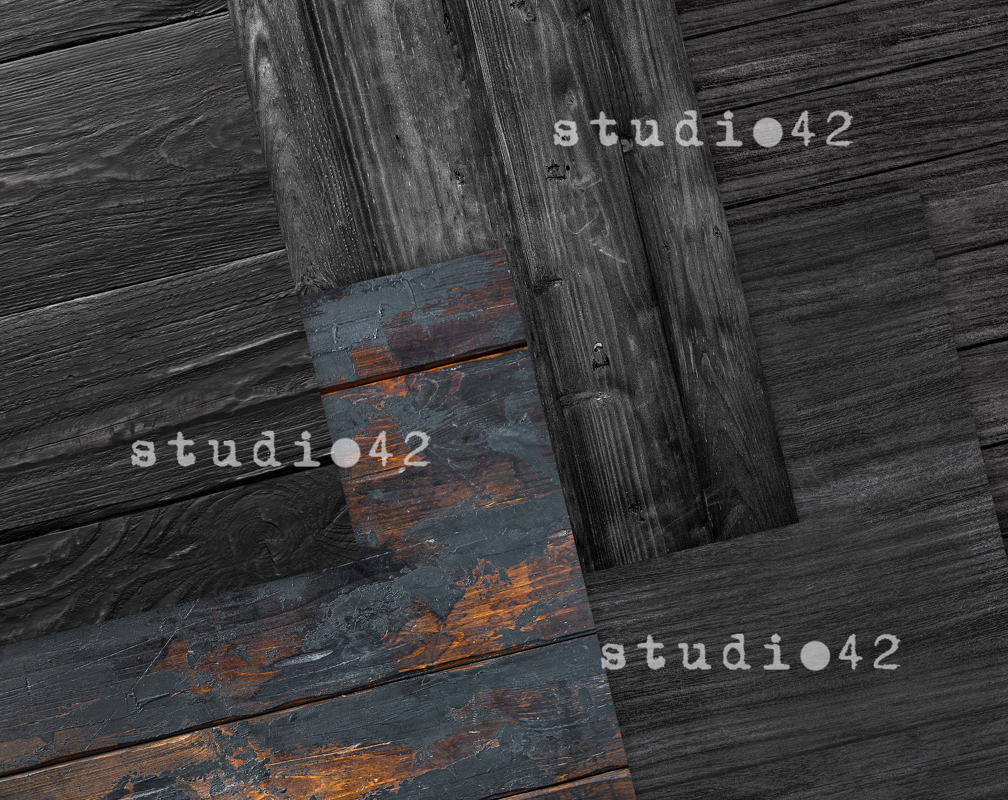 Black Wood Digital Paper Black Wood Backgrounds Dark Wood - Etsy