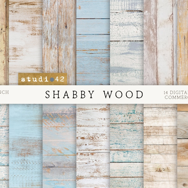 Shabby Wood background digital papers, White Wooden Backgrounds, Rustic wood digital background, Distressed wood white paper, Light Wood