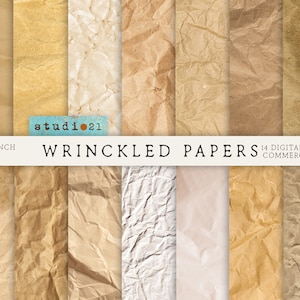 WRINKLED Texture Faux Leather Sheet, Faux Leather, Craft Supplies