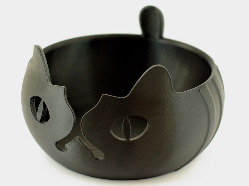 Yarn Bowl 3D Printed Exotic Cat Design Crochet Knitting Etsy UK