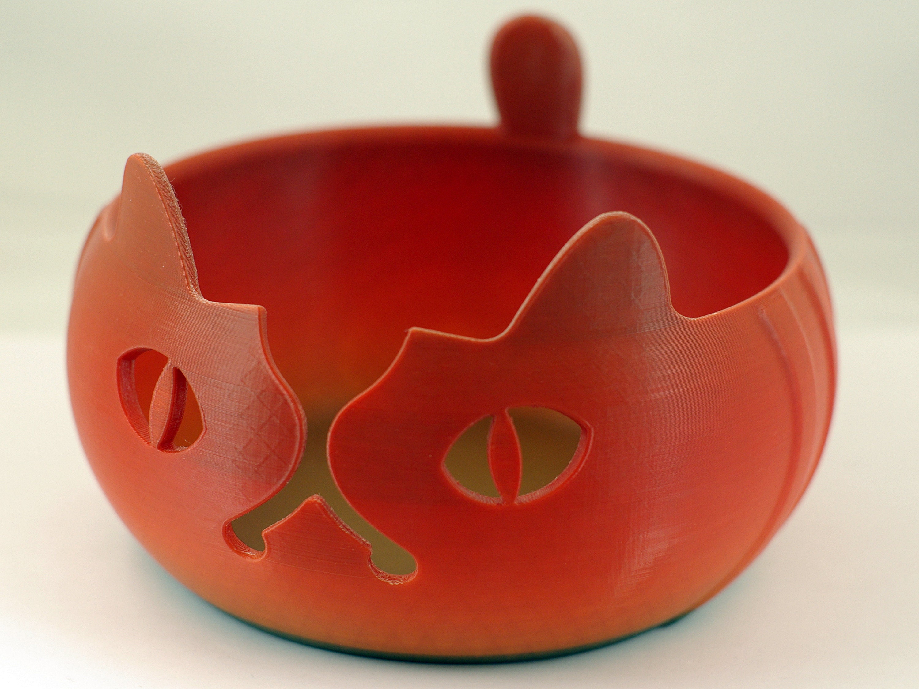 Yarn Bowl 3D Printed Exotic Cat Design Crochet Knitting Etsy UK