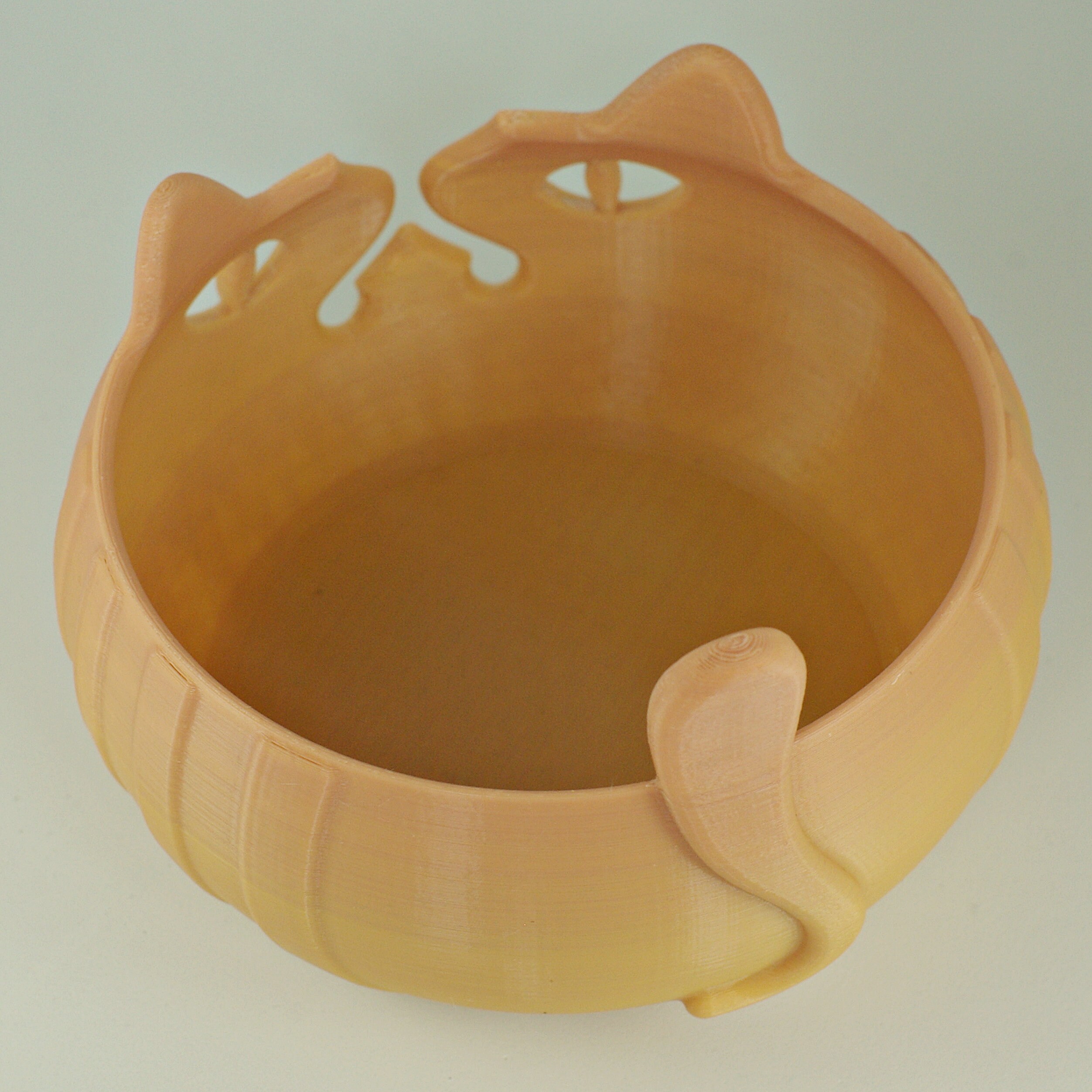 Yarn Bowl 3D Printed Exotic Cat Design Crochet Knitting Etsy UK