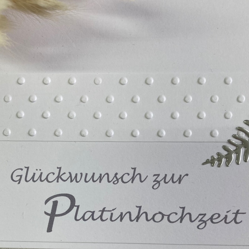 Glückwunsch Platinhochzeit, 55. Hochzeitstag Bild 5