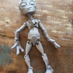 Ariculated Alien 3D Print