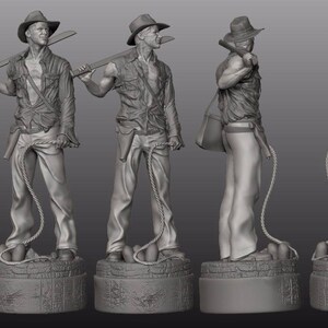 INDIANA JONES STL 3D Print Files - Etsy