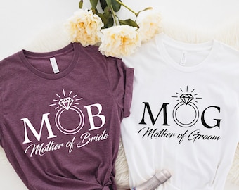 Matching Mother of the Bride and Mother of the Groom Shirts, Matching Mom Shirts, Mom Wedding Shirts, Team Bride Shirt, Team Groom Shirt