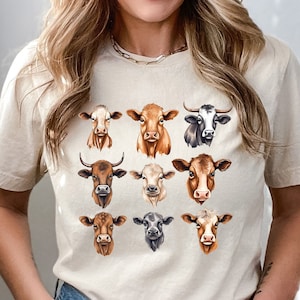 Heifer Breeds Shirt Gift For Farmer, Funny Cow Tee, Farm Life Shirt, Heifer Squad Shirt, Cow Lovers Shirt, Cow Crew Shirt, Farm Animal Gift