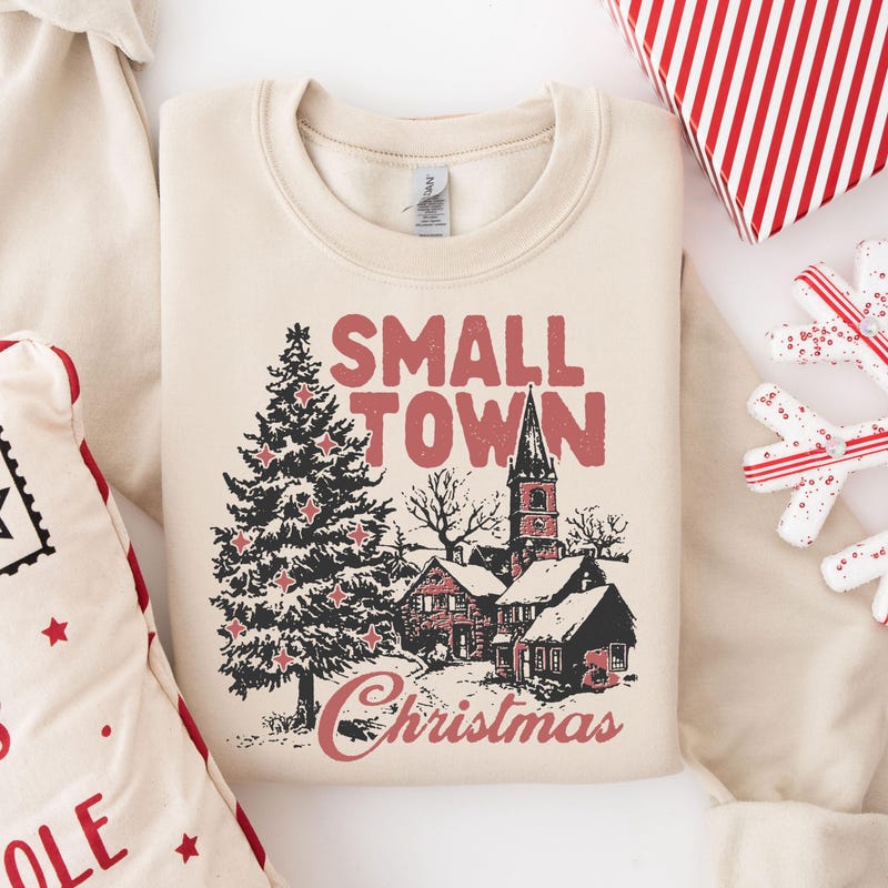 Small Town Christmas Crewneck
