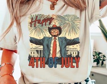 Happy 4th Of July Trump Shirt, Independence Day Shirt, Trump 4th Of July T-Shirt, Funny 4th of July Trump Tee, 4th of July Republican Gifts