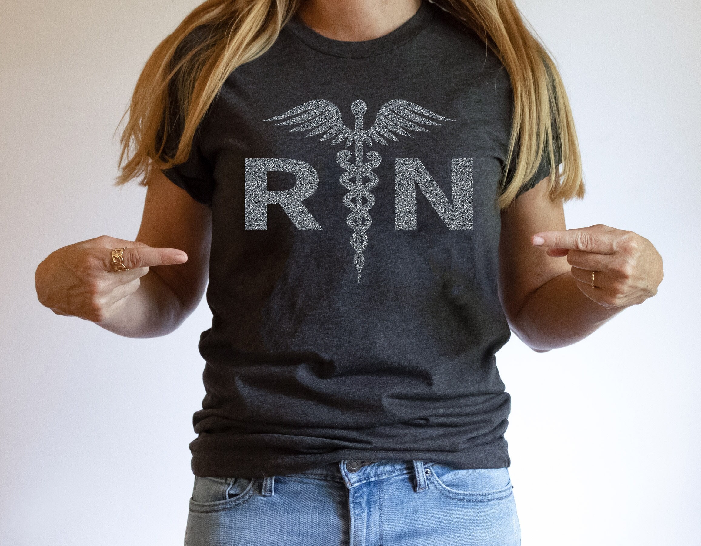 Registered Nurse Shirt for Women, RN Tshirt for Registered Nurse, Nursing T-Shirt for Nurse, Gift for Registered Nurse, RN Graduation Gift