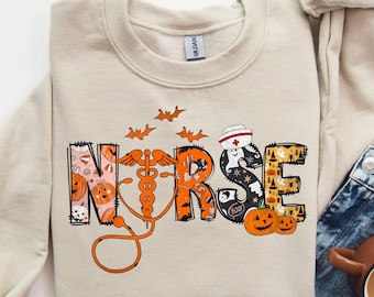 Halloween Nurse Shirt, Boo Boo Crew Shirt, Halloween Nursing Shirt, Funny Halloween T-Shirt, Cute Nurse Sweater, Ghost Nurse Tees,Nurse Team