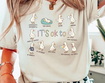 It's Okay To Silly Goose Shirt, Inclusion T-shirt for Sped Teacher, Sped Team Silly Goose Shirt, Special Education Autism Tee, Inclusion Tee