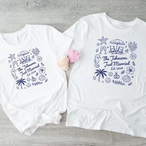 Just Married Shirt, Custom Hubby and Wife T-Shirt, Mr and Mrs Shirts, Just Married Shirts,Honeymoon Club Shirts,Finally Matching Wedding Tee
