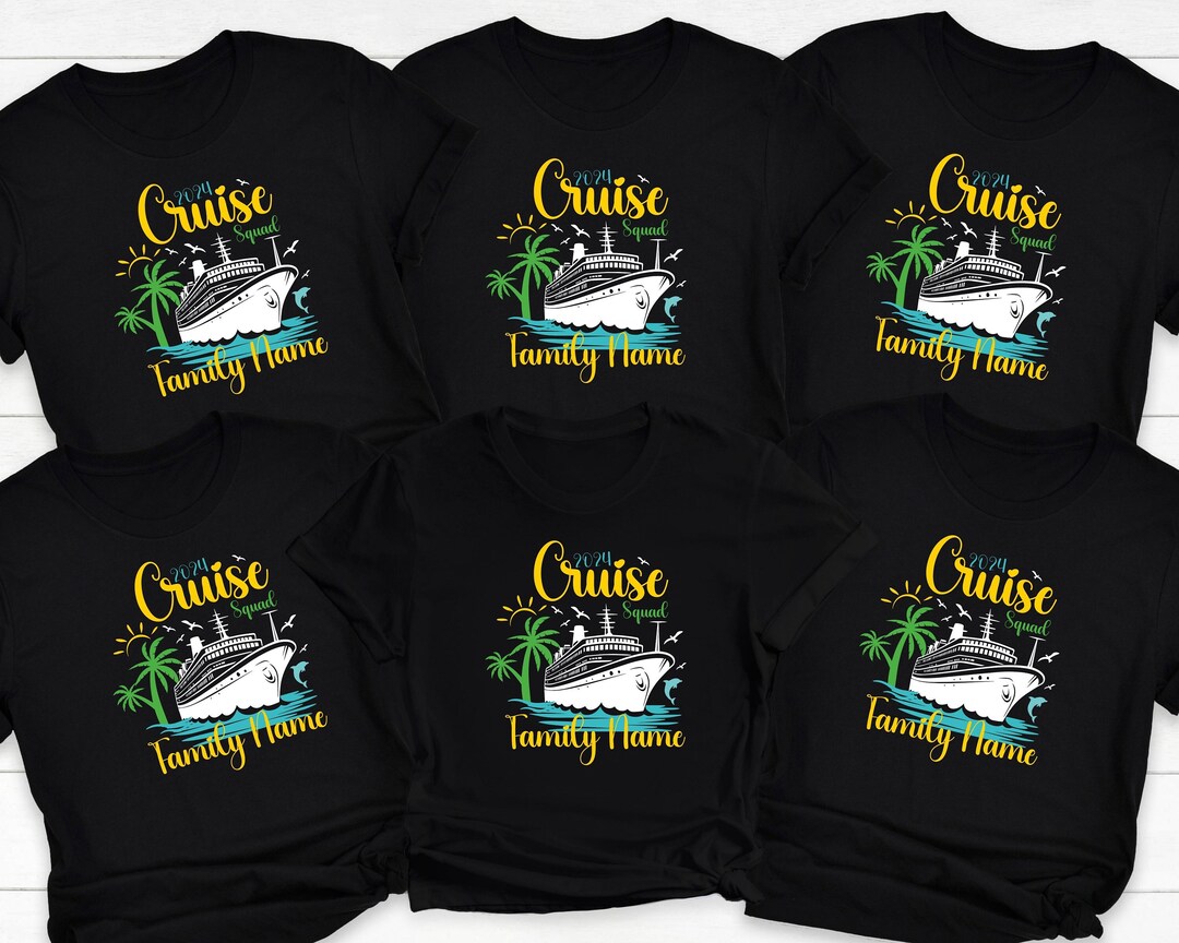 Felpa Cruise Squad, Maglietta Cruise Squad Group, Maglietta