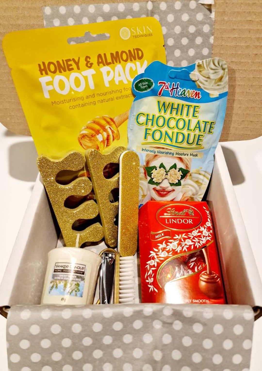 Spa Pamper Letter Box Gift Set for Her Mum Wife Girlfriend Etsy