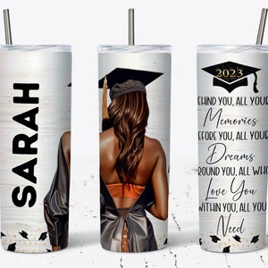 2023 Graduation Tumbler Wrap 20oz Skinny Tumbler, Graduation Senior 2023 Sublimation Design Template, Girl Graduation Gift, Tumbler Wrap PNG