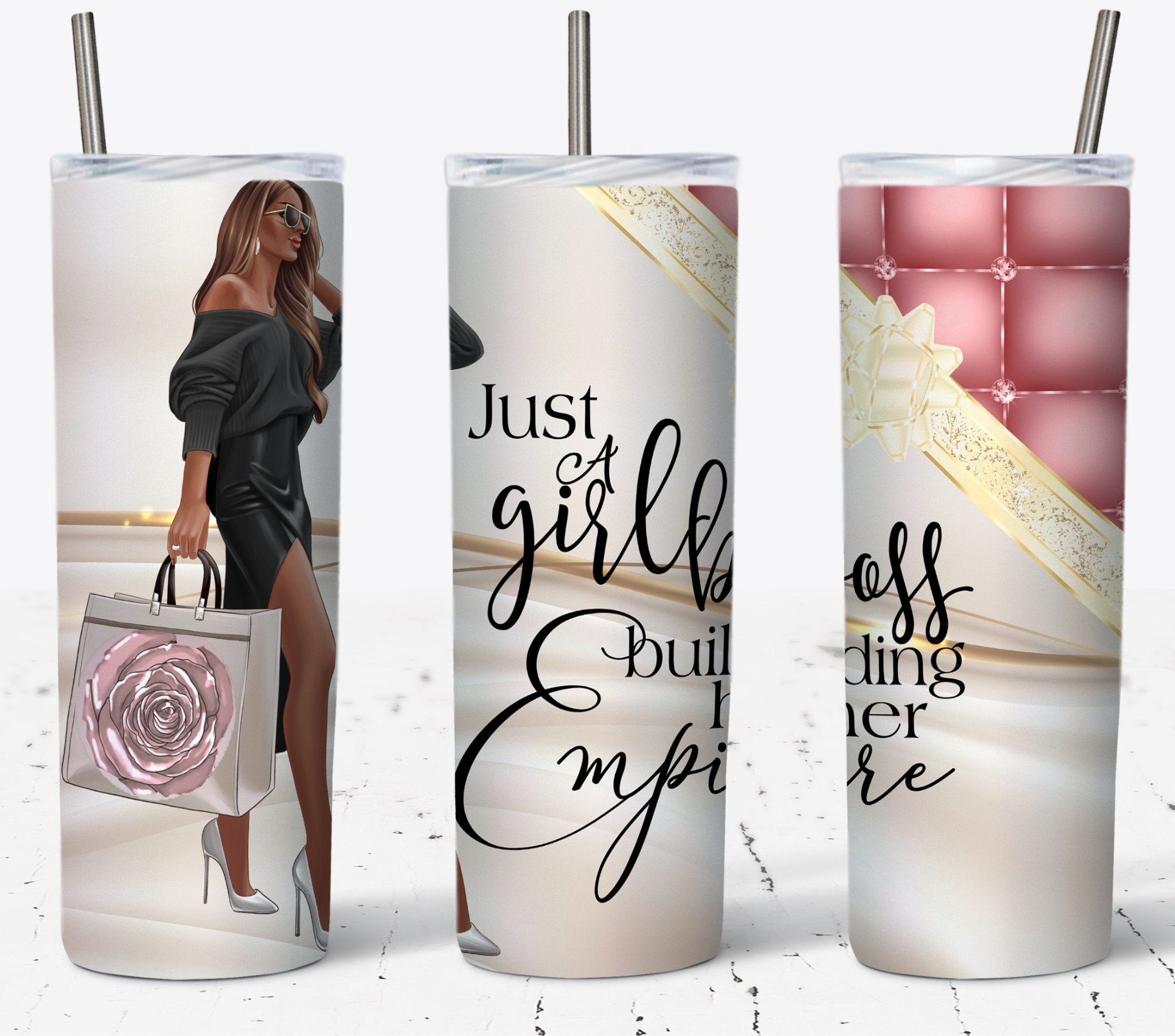 Silver Tumbler Design, Silver Tumbler Sublimation Seamless, Fashion Tumbler  Design PNG, Luxury Tumbler Wrap, 20oz, Fashion Girl Tumbler 30oz 