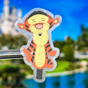 Lindo y pequeño Tigger Laptop pegatina / Winnie the Pooh Tigger Planner pegatina impermeable pegatina vinilo calcomanía