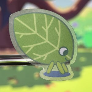 Laptopsticker Leaf Buddy | Leaf Bug waterdichte sticker vinyl sticker waterfles sticker