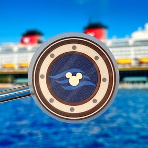 Disney Cruise deurnummer laptopsticker | DCL-plannersticker | Disney Cruise Fish Extender Vinyl Decal Waterdichte Sticker