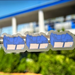 Disney World People Mover Laptop Sticker | Peoplemover Planner Sticker | WDW People Mover Waterproof Sticker Vinyl Decal