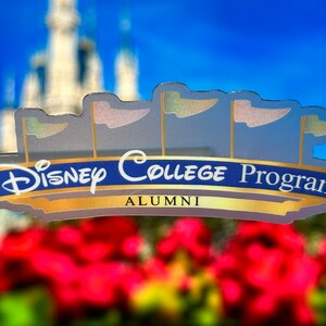 Disney College programma laptopsticker | DCP alumni planner sticker | Walt Disney World waterdichte sticker vinyl sticker
