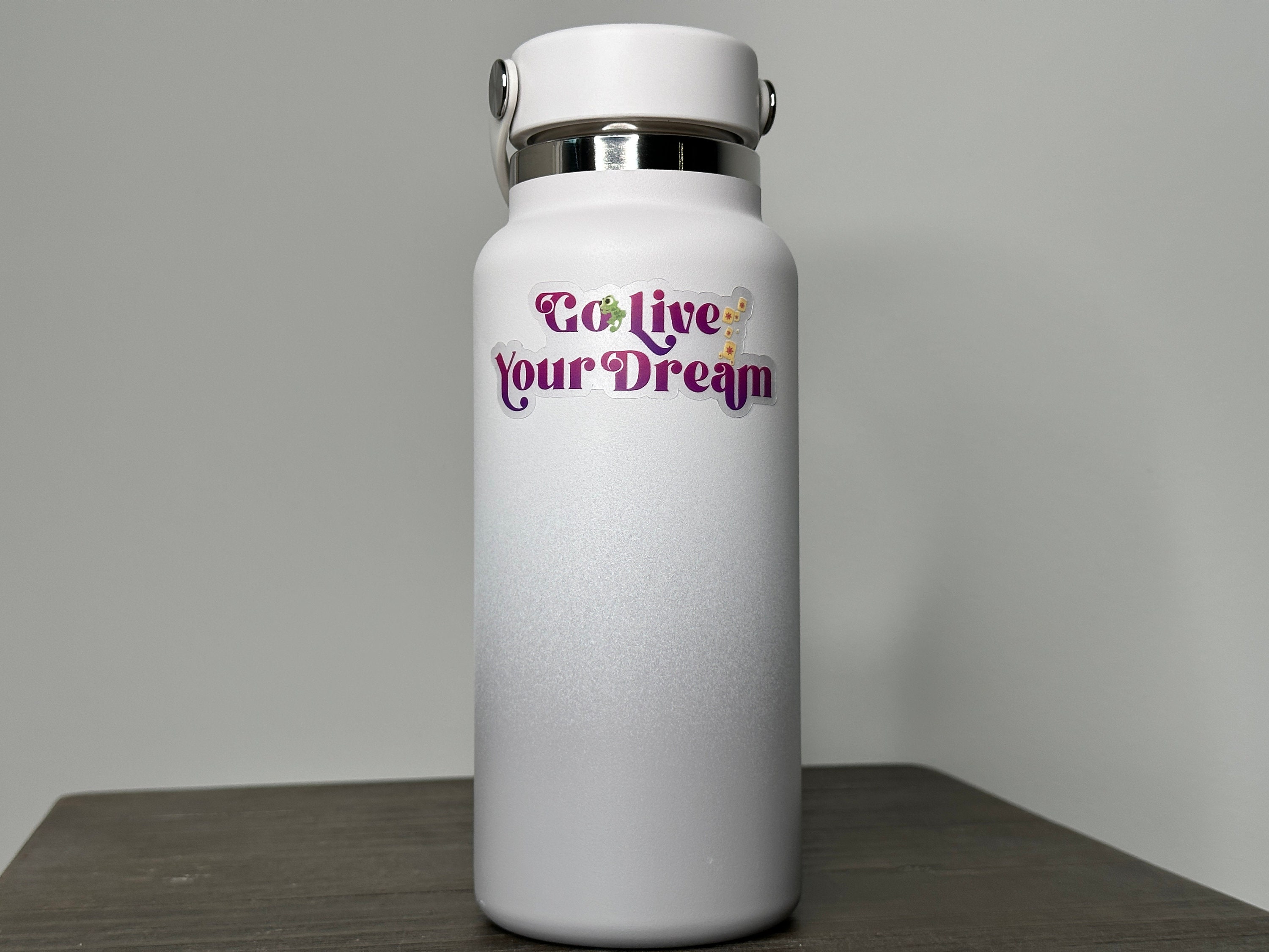 Go Live Your Dream - Rapunzel (Tangled) Bumper Sticker