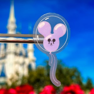 Micky Ballon Laptop Aufkleber | Disney Ballon Sticker | Mickey Ballon-Vinyl Abziehbild-wasserfester Aufkleber