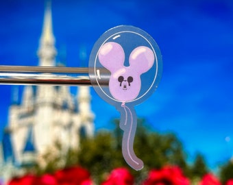 Micky Ballon Laptop Aufkleber | Disney Ballon Sticker | Mickey Ballon-Vinyl Abziehbild-wasserfester Aufkleber