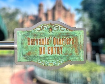 Haunted Mansion Cast-leden alleen Laptop Sticker | Haunted Mansion Planner Sticker | Disney Haunted Mansion waterdichte sticker