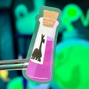Veneno para Kuzco Adesivo Para Notebook | Etiqueta nova do planejador do sulco do imperador de <br> Entrega Rápida? Yzma Llama Potion Adesivo à prova d'água decalque de vinil