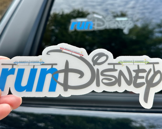 Run Disney Monorails Laptop Sticker | Rundisney Planner Sticker ...
