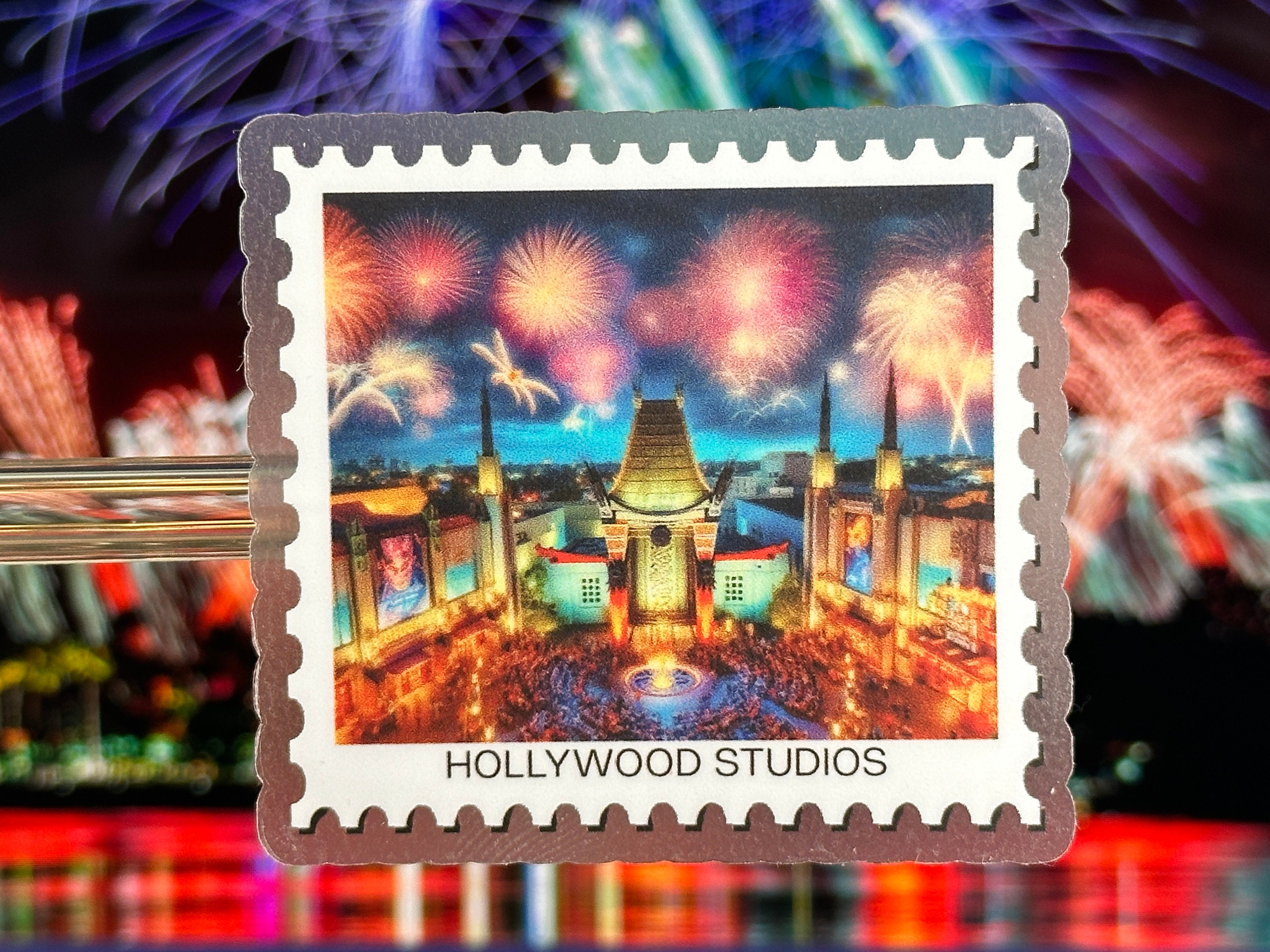Dhs Sticker Hollywood Studios Stamp Laptop Sticker | Great Movie Ride Planner ...
