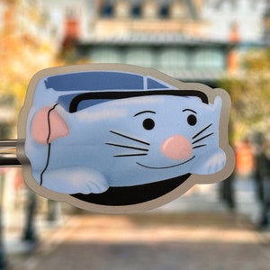 Ratatouille Disney Laptop Sticker | Remy Ride Planner Sticker | Little Chef Remy Epcot Ride Waterproof Sticker Vinyl Decal